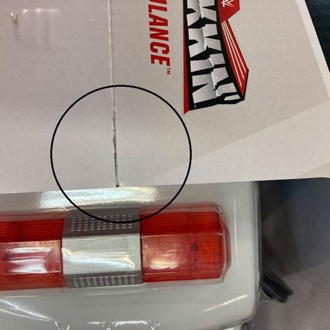 WWE マテル　アンビュランス　救急車 WWE マテル アンビュランス 救急車 ビュラン