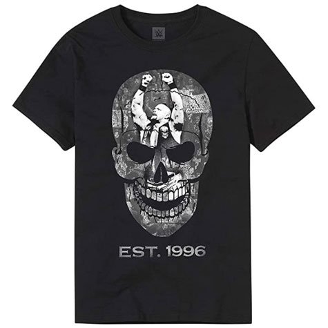 ストーンコールド・スティーブ・オースチン Est. 1996 25th Anniversary Tシャツ - レスリング・マーチャンダイズ