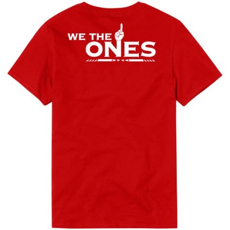 ザ・ブラッドライン We The Ones レッドTシャツ - レスリング