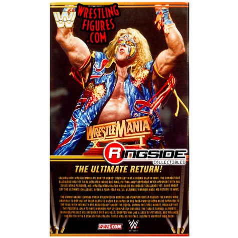 WWFWWE Elite Ultimate アルティメット•ウォーリア 3個セット