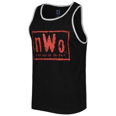 nWo エヌダブオー ニューワールドオーダー タンクトップ ロゴプリント ホワイト レッド サイズL 中古 40901 40901-1.jpg