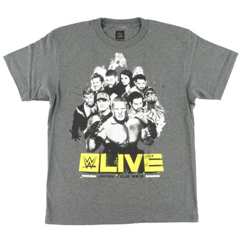 【WWE日本公演2015】WWE LIVE ツアーTシャツ - レスリング・マーチャンダイズ