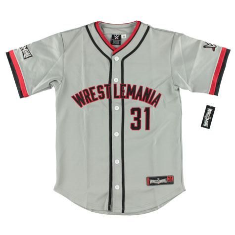 レッスルマニア31 ベースボール ジャージ レスリング マーチャンダイズ レッスルマニア31 ベースボール ジャージ レスリング マーチャンダイズ