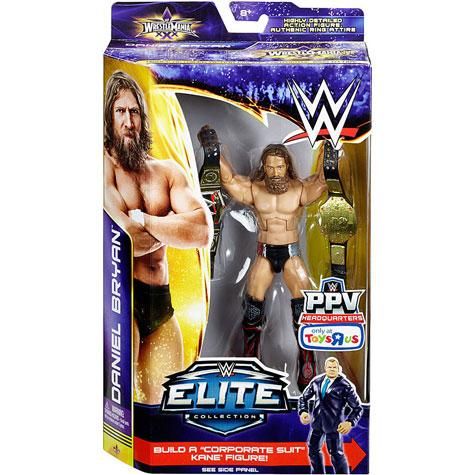 WWEフィギュア  ダニエル・ブライアン　他合計4体 WWE Elite Daniel Bryan Wrestlemania 29! Toys R Us Exclusive