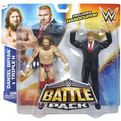 WWEフィギュア バトルパック32 ダニエル・ブライアン＆トリプルH