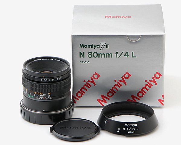 Mamiya7用 N 80mm F4 L (マミヤ Mamiya7II) - カメラと撮影機材の 