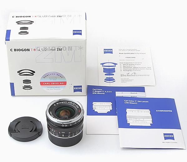 ツアイス ZEISS C Biogon T* 21mm F4.5 ZM BK ビオゴン - カメラと撮影 ...