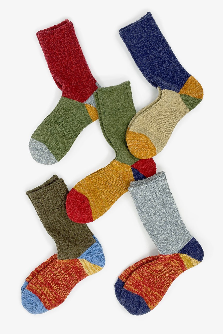 TMSO-144【 Nordic cottage Hemp socks 】
