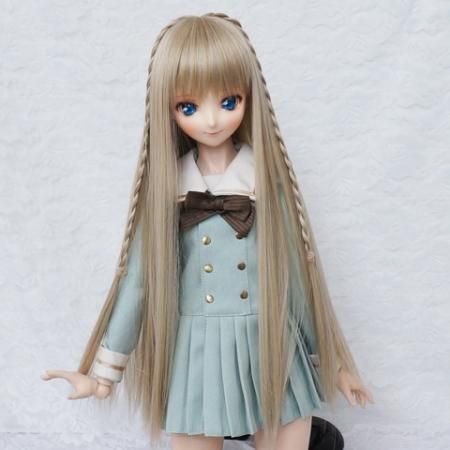 9inchロープチ 砂色 Dollウィッグと洋服のお店 Dollce ドルチェ