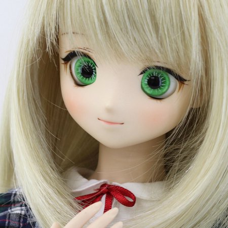 20mm LGグラスアイ/勿忘草色・光彩あり - Dollウィッグと洋服のお店---DOLLCE---ドルチェ