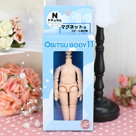 11cmオビツボディ マグネット付きナチュラル(マットスキンタイプ) DOLLCE