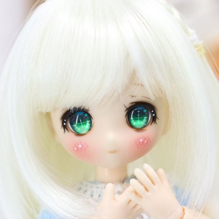 みゅ らぼ様 8mmアイ Shade Color Ver 十字架 Green Dollウィッグと洋服のお店 Dollce ドルチェ