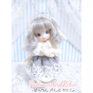 PattsunAndRibon様カスタムミニスウィーツドール - Dollウィッグと洋服