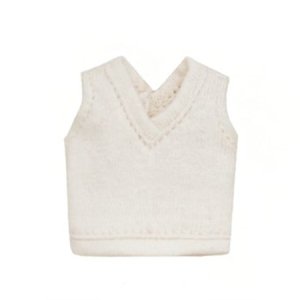 Knit Vest Cream