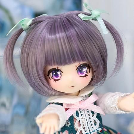 4inchフィーラースタイル／深紫 - Dollウィッグと洋服のお店---DOLLCE---ドルチェ