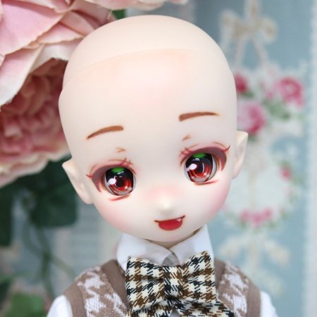 Pinky＊Panda様カスタムDollce Doll●Aヘッド『ぱんだっ娘。にぱ！』 - Dollウィッグと洋服のお店---DOLLCE---ドルチェ