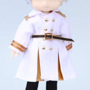 [Limited item] Navy uniform White