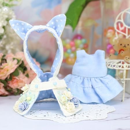 オビツ11サイズ Pimmie story様 ねこみみドレス - DOLLCE