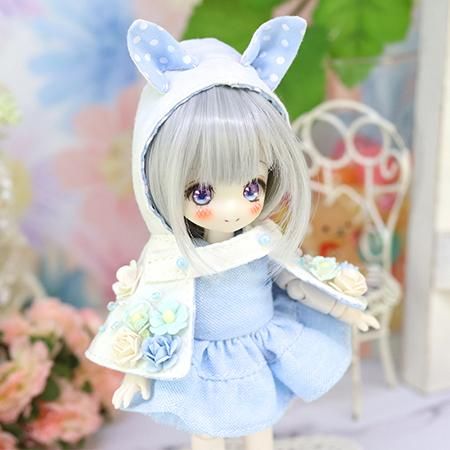 オビツ11サイズ Pimmie story様 ねこみみドレス - DOLLCE