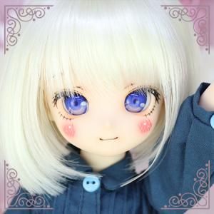 DOLLCE ミニスィーツドール　あまむす　ドール Mini Sweets Doll 『ルー』ちゃんの紹介です！ 繊細なメイク