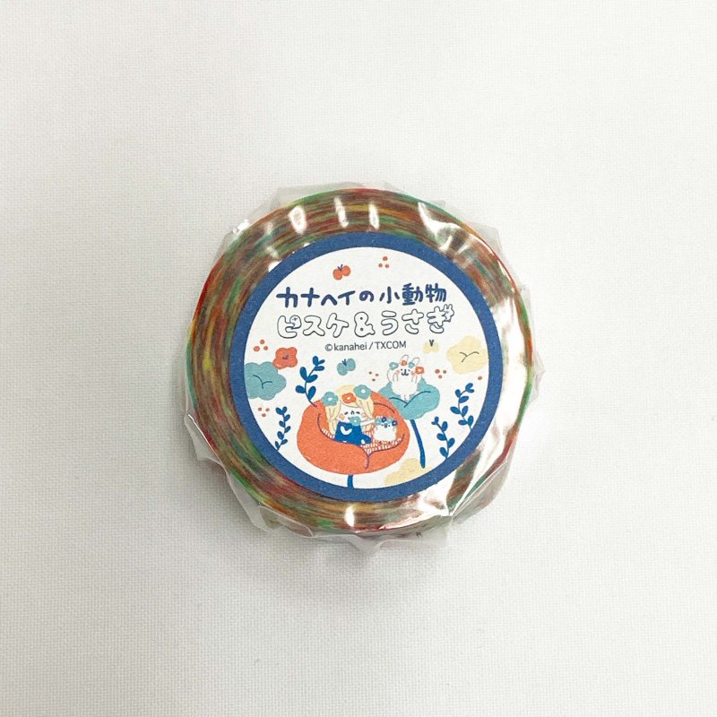 マスキングテープ カナヘイ／24ｍｍ お花 - FEWMANY ONLINE SHOP