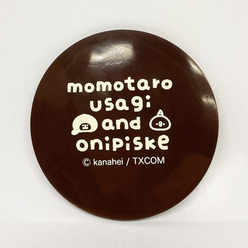 カナヘイ ラバーコースター モモタロうさぎとおにピスケ