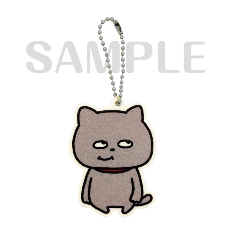 にしむらゆうじ わるめのねこ フェルトキーホルダー - FEWMANY ONLINE SHOP