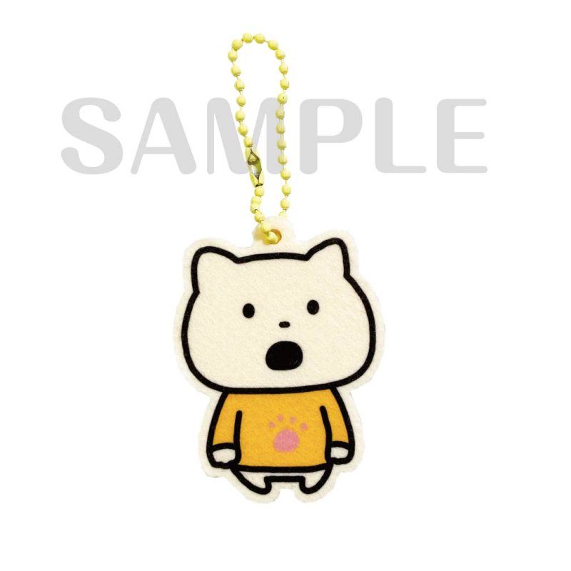 にしむらゆうじ さえないこねこ フェルトキーホルダー - FEWMANY ONLINE SHOP