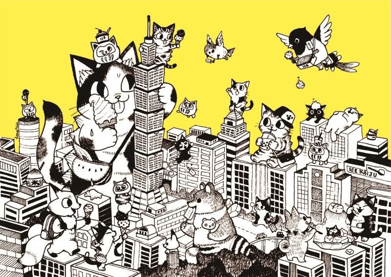 ⭐️猫たちA3ポスター こなつ A3サイズポスター 台湾にやって来たネゴラ - FEWMANY ONLINE SHOP