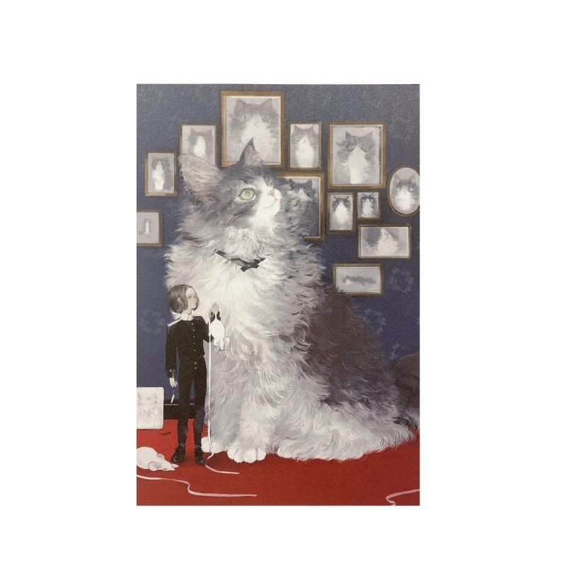 ねこ助 ポストカード 気まぐれを描くには - FEWMANY ONLINE SHOP