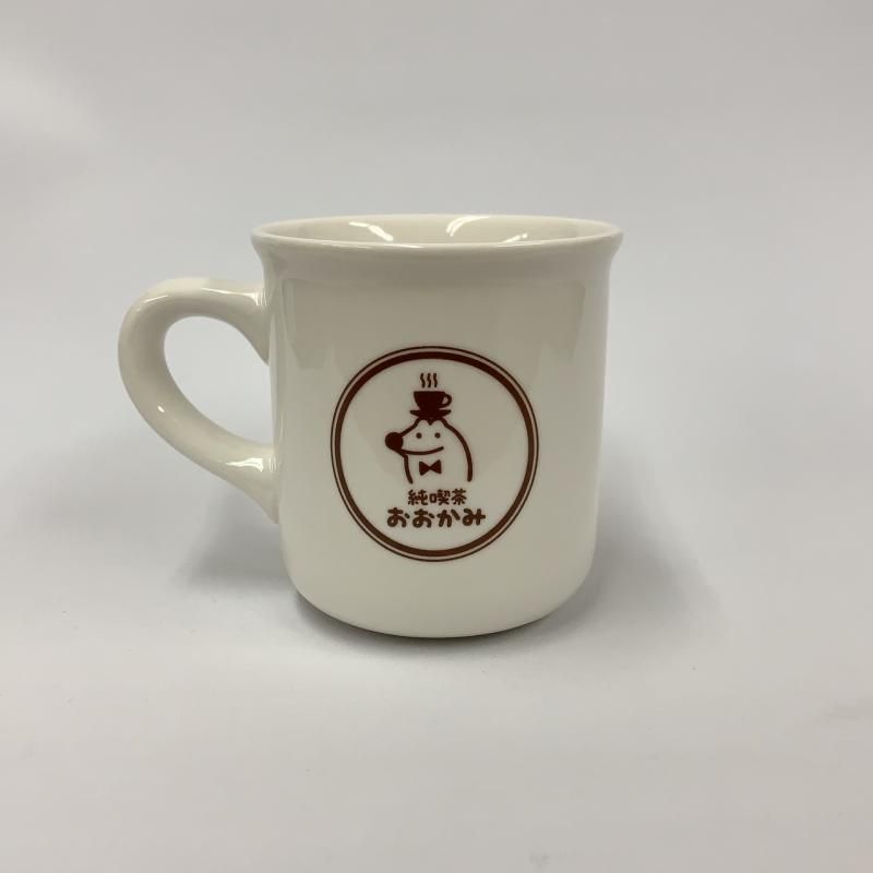 本間あきら 純喫茶おおかみ陶器マグカップ - FEWMANY ONLINE SHOP