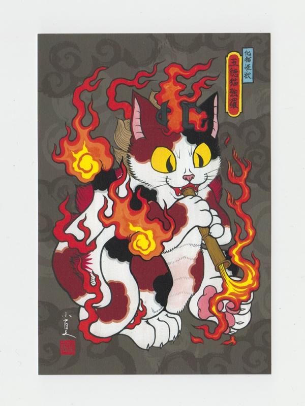 こなつ ポストカード 五徳猫強羅 - FEWMANY ONLINE SHOP