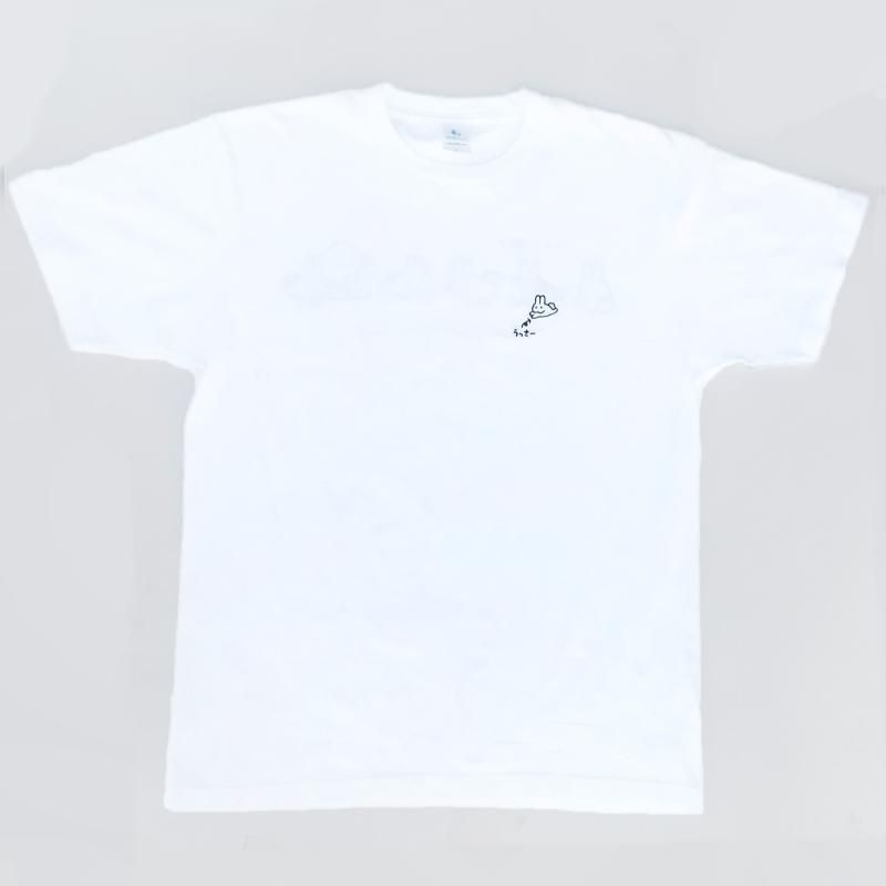 THE GAZETTE ツアーTシャツ 白 サイズL/XL ゆったりめです THE GAZETTE ツアーTシャツ 白 サイズL/XL ゆったりめです