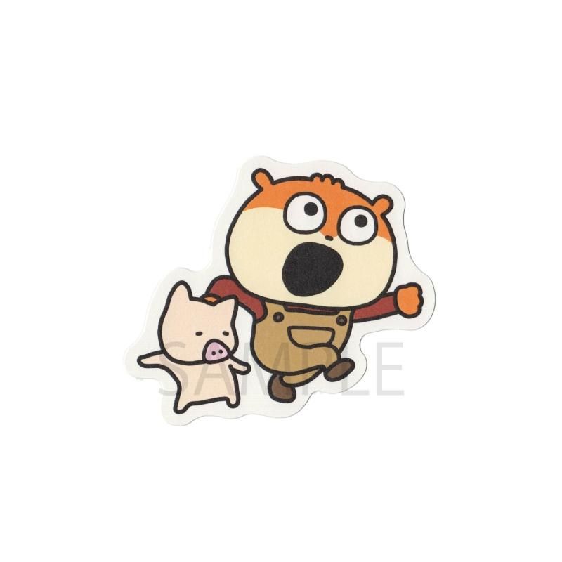 にしむらゆうじ 牧場こねずみ ダイカットポストカード - FEWMANY