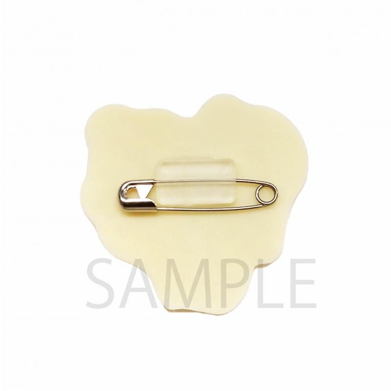 にしむらゆうじ アクリルバッジ こびと - FEWMANY ONLINE SHOP