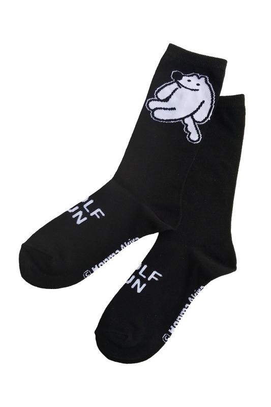 ルソー、ムーラン・ダルフォール、超希少、新品額付、状態良好 本間あきら クルーソックス ウルフくん黒 - FEWMANY ONLINE SHOP