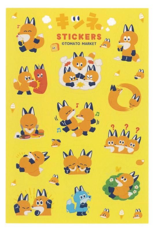トマトマーケット マルチシール キツネ - FEWMANY ONLINE SHOP