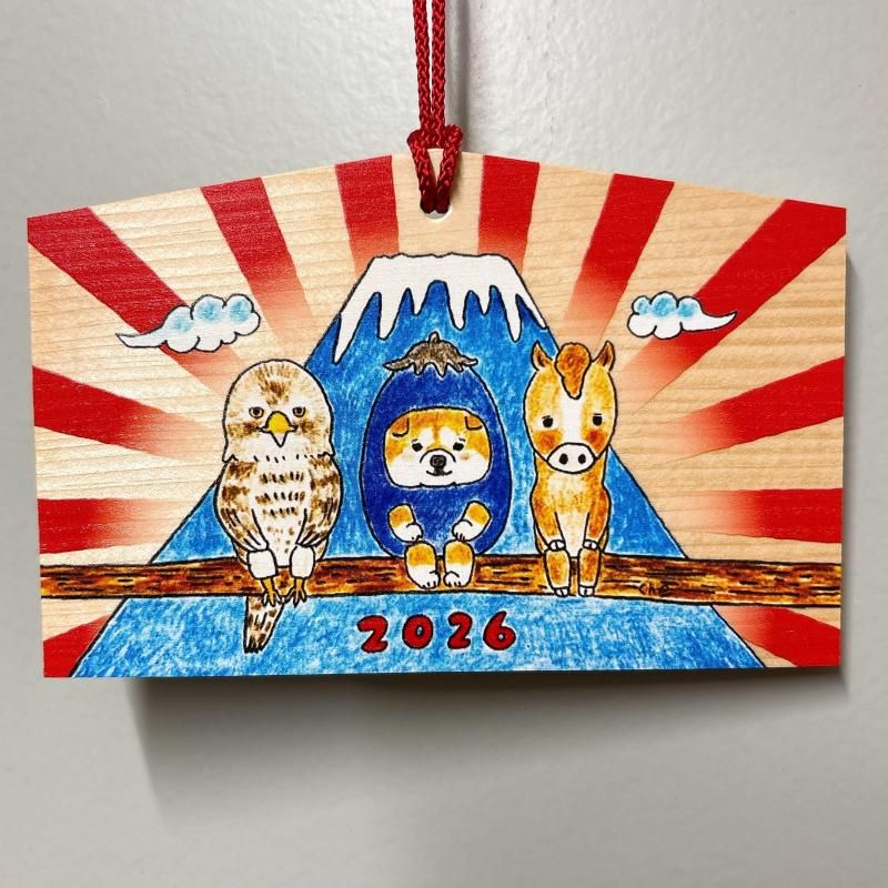 chemon.h 絵馬2026(午年) - FEWMANY ONLINE SHOP