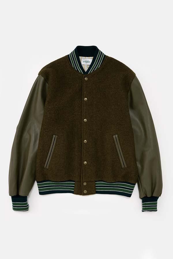 Digawel × Uru Tokyo varsity jacketliningcup