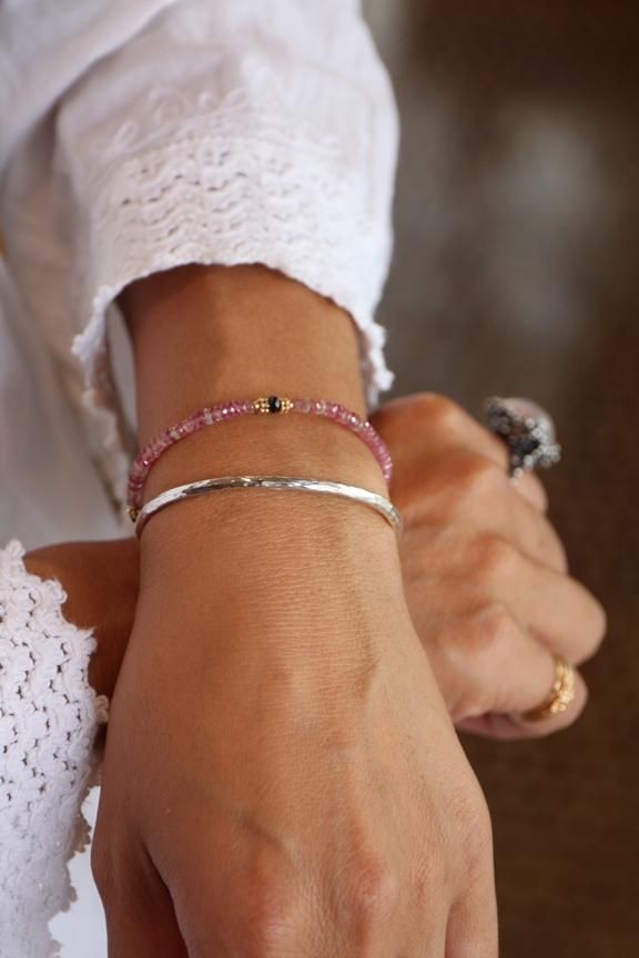 Handmade Jewelry DESLIE～Silver Bangle～