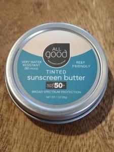 ALL goodTINTED SUNSCREEN BUTTER spf50+