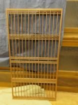アンティーク建具 昭和中期 レトロガラス入り 腰板がアクセント