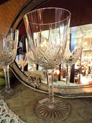 Baccarat シャンパングラス クリスタル Baccarat クリスタルカットワイングラス