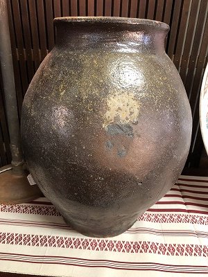 骨董品　陶芸　陶器　江戸時代中期　常滑焼　大甕