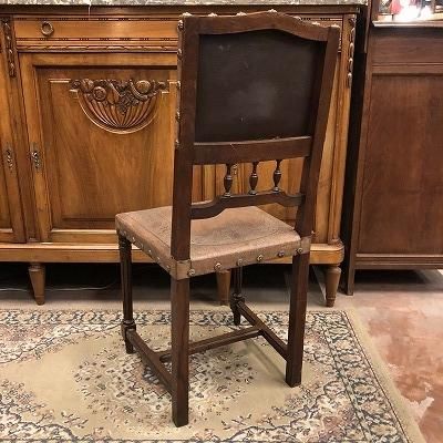 レザーチェア6脚セット- アンティークマーケット吹上