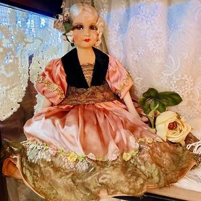 boudoir doll  ブドワールドール  フランス　アンティークフランス