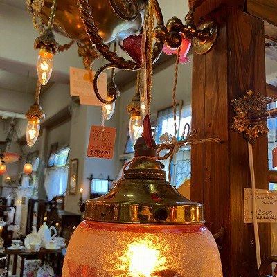 Old Baccarat / オールドバカラ アシッドエッチングペンダントライト