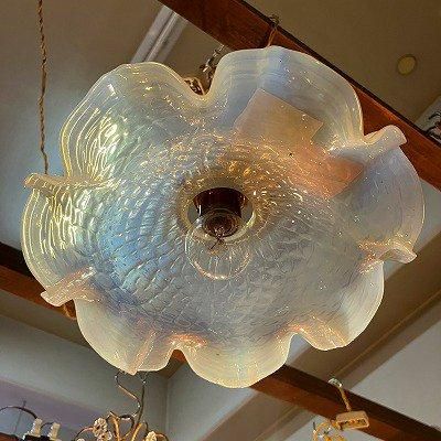オパールセントガラスペンダントライト