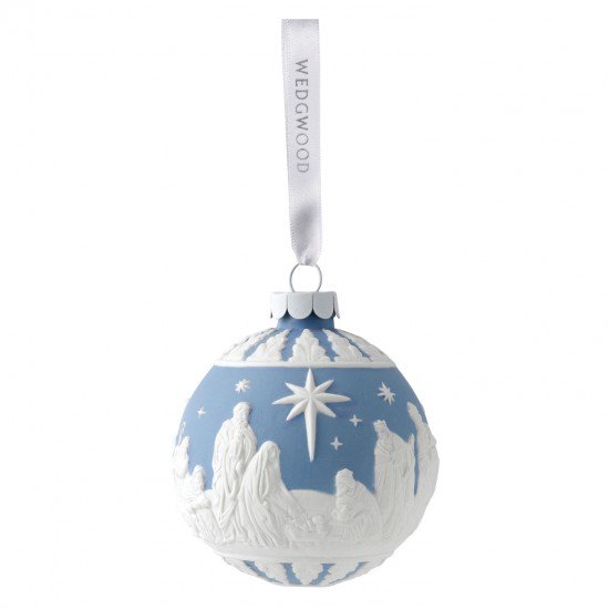 ウェッジウッド クリスマスオーナメント キリストの生誕 'Nativity' Blue - 西洋陶磁器・テーブルウエア｜アルテサニア・ノーブレ  Artesania Noble