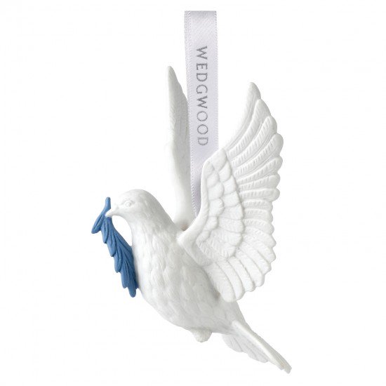 ウェッジウッド クリスマスオーナメント 鳩 'Figural Dove' - 西洋